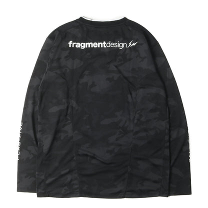 00s ×fragment design ×visvim ×NIKE カモフラージュ ゲームシャツ / ロングスリーブTシャツ