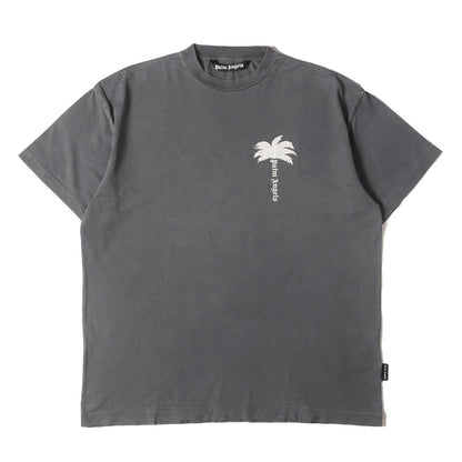 24SS ヴィンテージ加工 オーバーサイズ Tシャツ(THE PALM GD TEE)