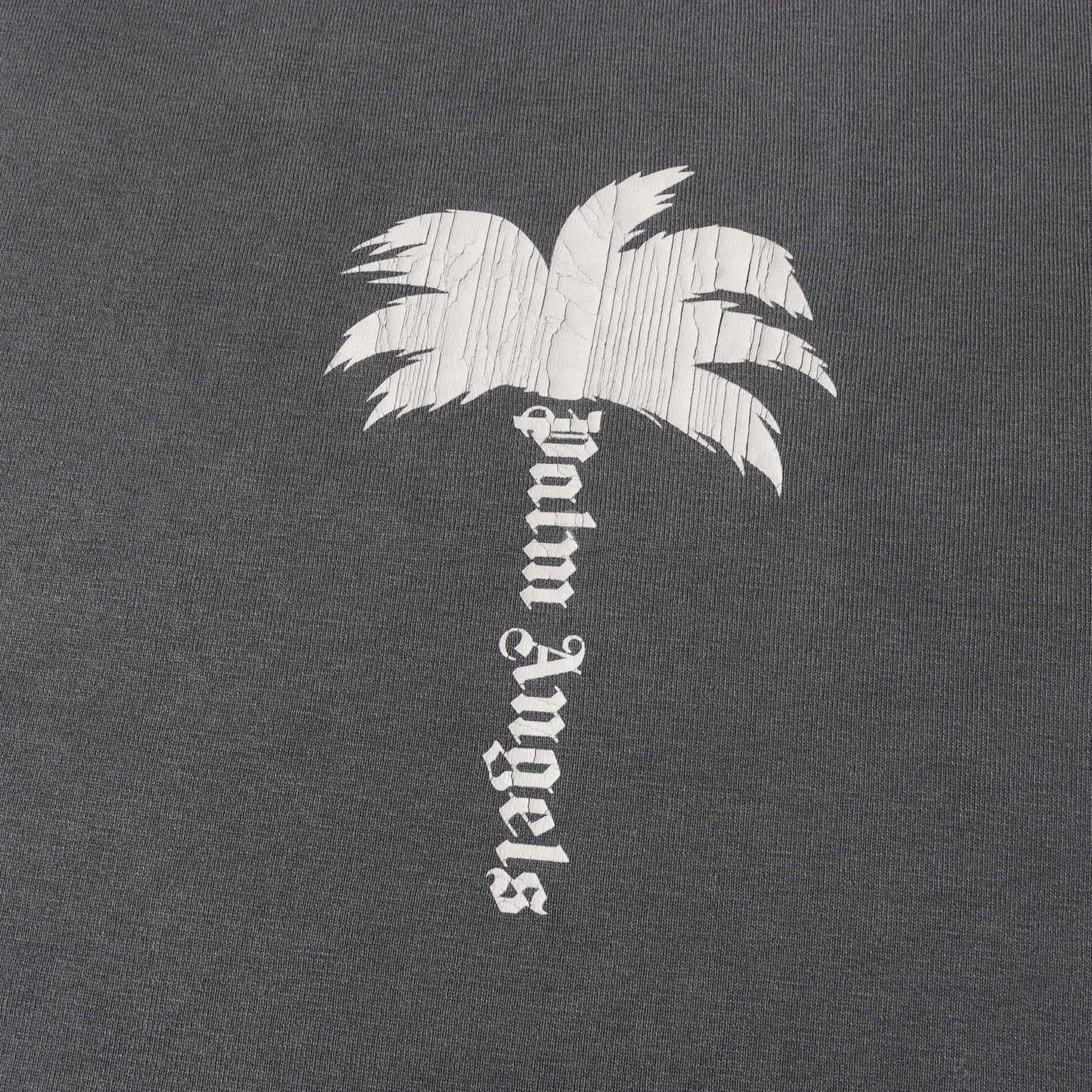 24SS ヴィンテージ加工 オーバーサイズ Tシャツ(THE PALM GD TEE)