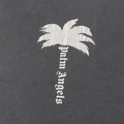 24SS ヴィンテージ加工 オーバーサイズ Tシャツ(THE PALM GD TEE)