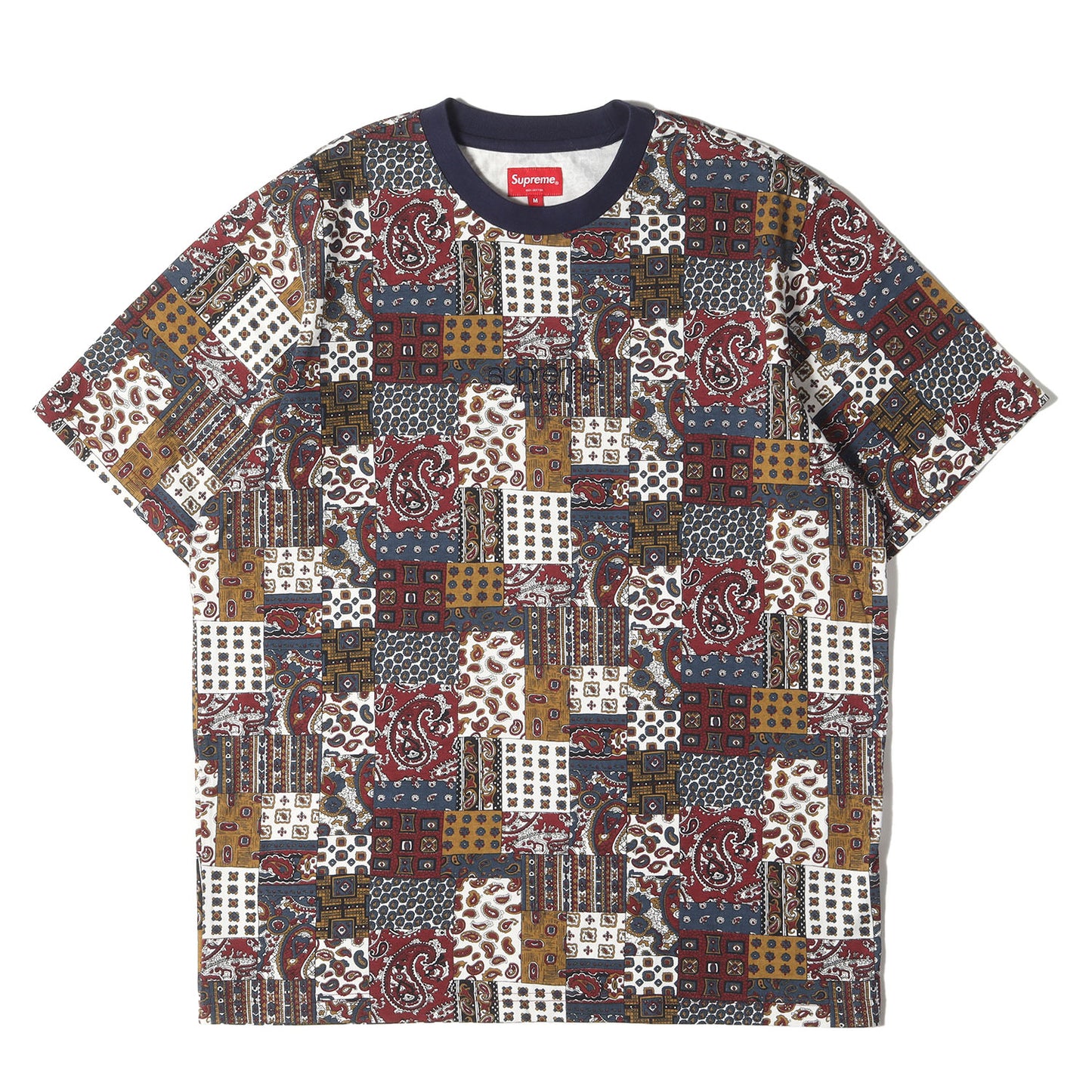 クラシックロゴ ペイズリー パッチワーク Tシャツ(Patchwork Paisley S/S Top)