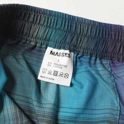 24SS シャドーチェック イージーショーツ(SHORTS SHADOW)