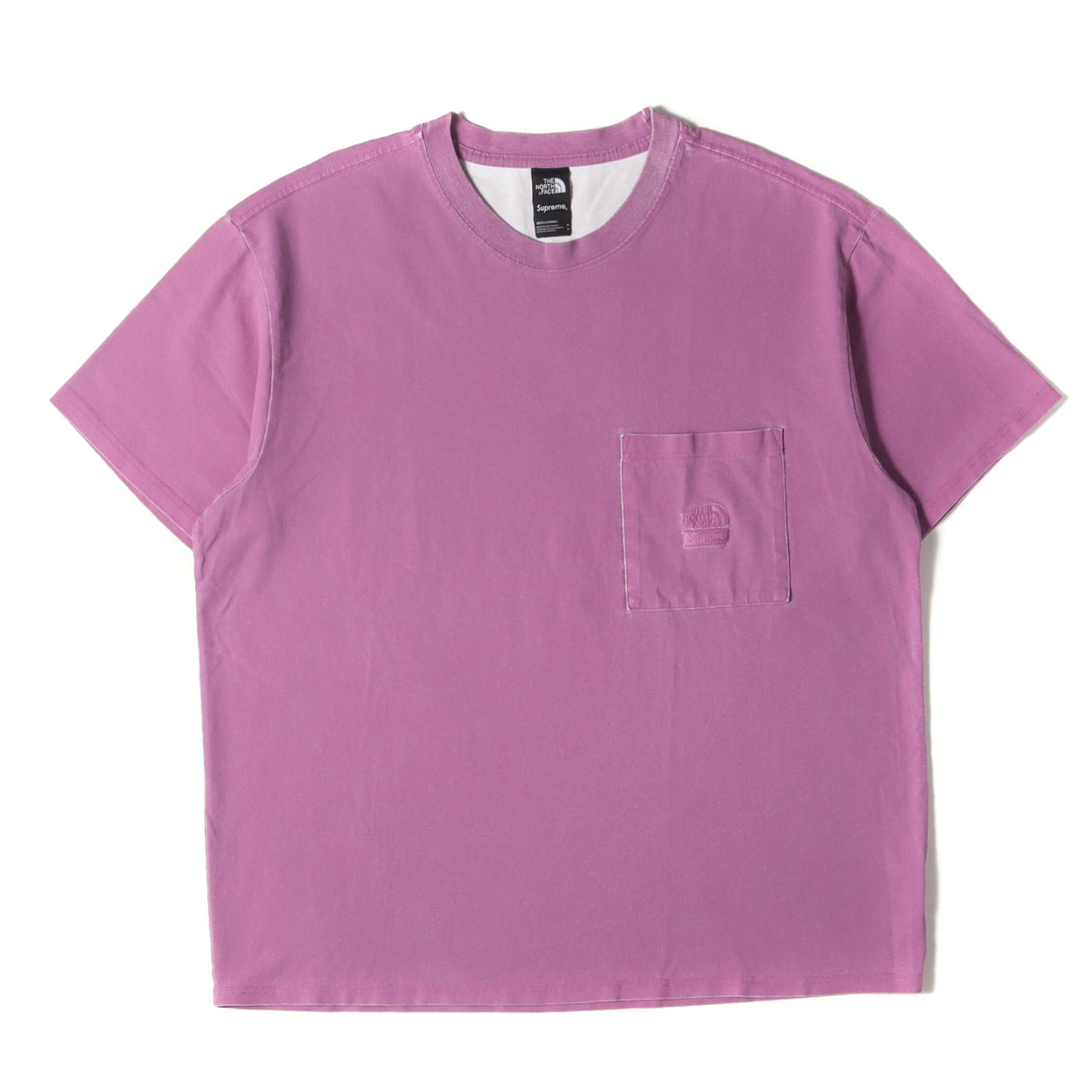 21SS ×THE NORTH FACE 顔料プリント ポケット Tシャツ(Pigment Printed Pocket Tee)