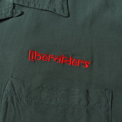 タクシー刺繍 オープンカラー レーヨン 半袖シャツ(CNG RICKSHAW RAYON S/S SHIRT)