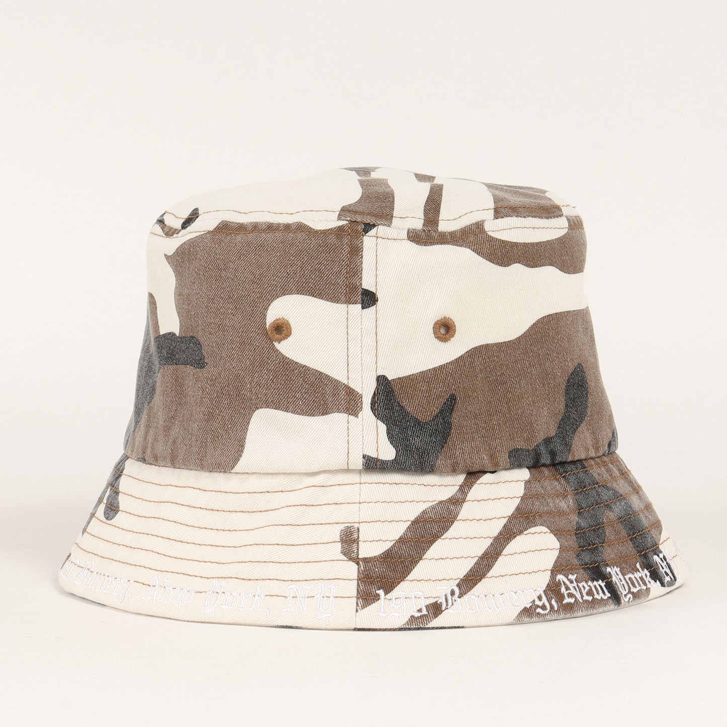 23SS ブリムロゴ刺繍 クラッシャーハット(Embroidered Brim Crusher)