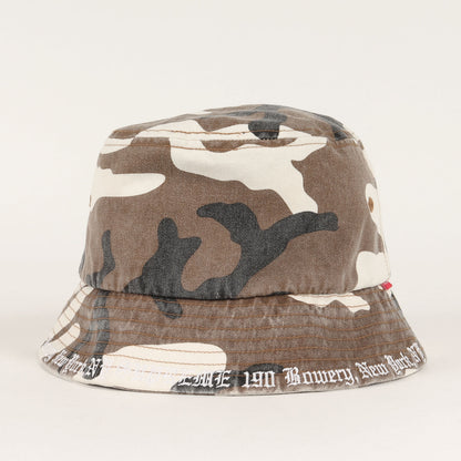 23SS ブリムロゴ刺繍 クラッシャーハット(Embroidered Brim Crusher)