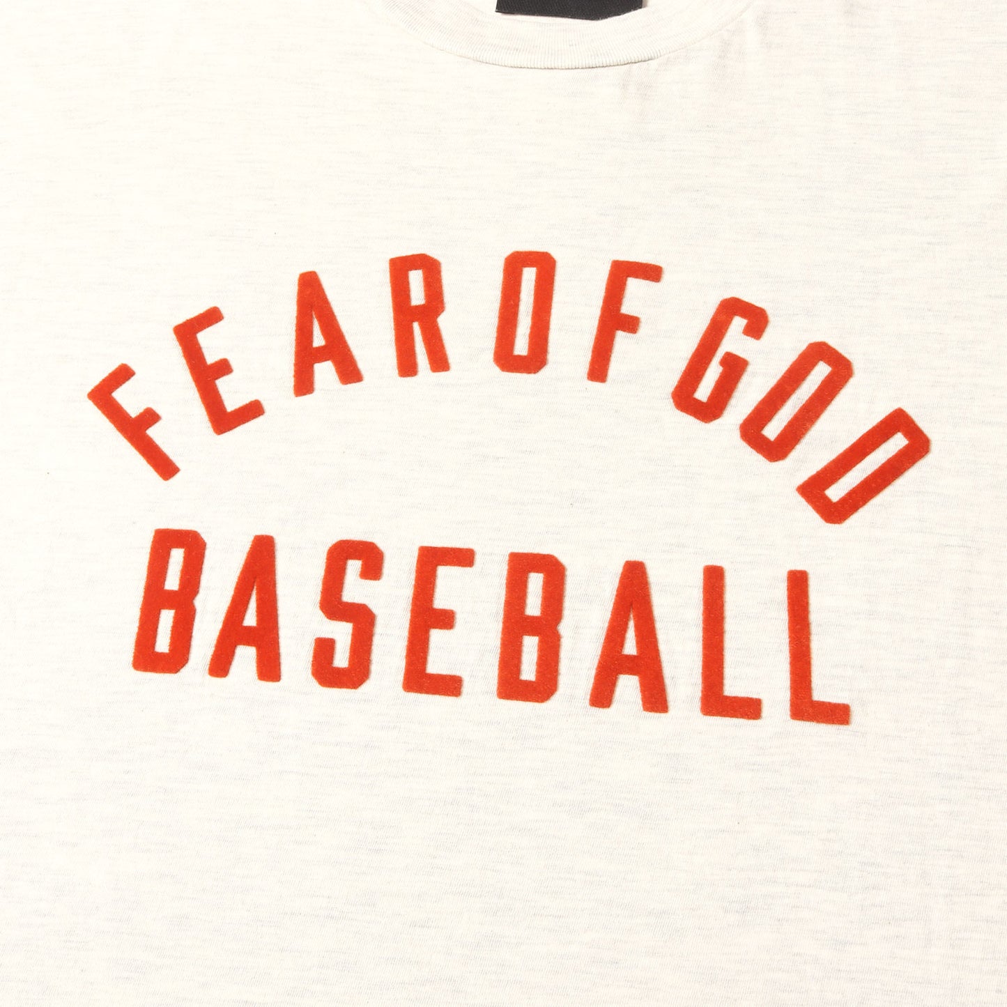 20AW SEVENTH COLLECTION フロッキープリント Tシャツ(Baseball Tee)