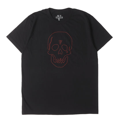 ×VLONE スカル グラフィック Tシャツ