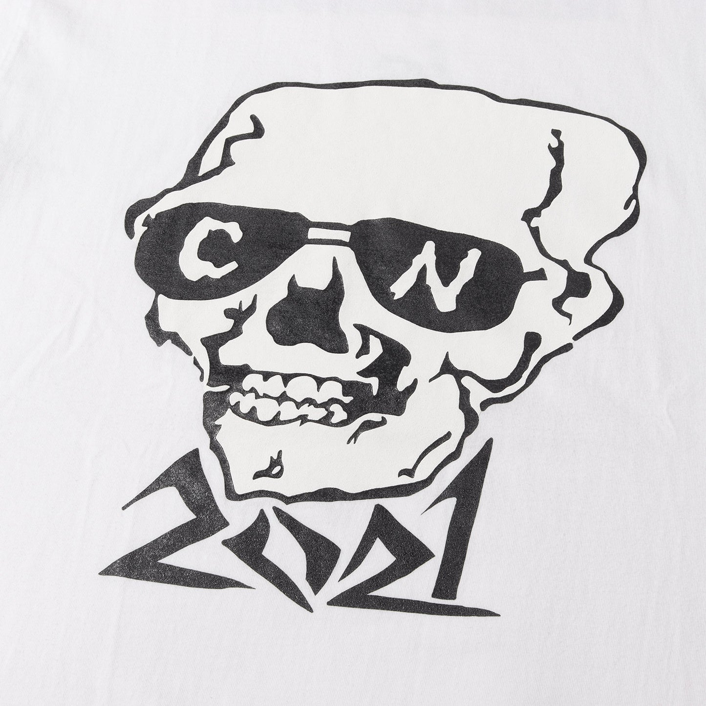 21AW ×NEIGHBORHOOD スカル グラフィック Tシャツ(2021 SKULL TEE)