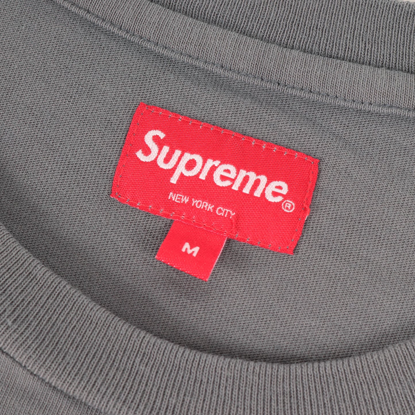 22AW ブランドロゴ ウォッシュド Tシャツ(Washed Capital S/S Top)