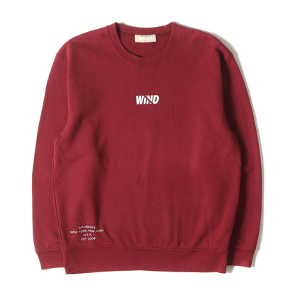 21AW ×SATURDAYS SURF NYC クルーネック スウェット