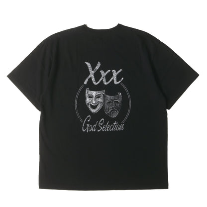 24SS ツーフェイスマスク グラフィック ヘビー ポケット Tシャツ