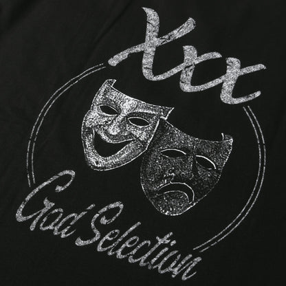 24SS ツーフェイスマスク グラフィック ヘビー ポケット Tシャツ