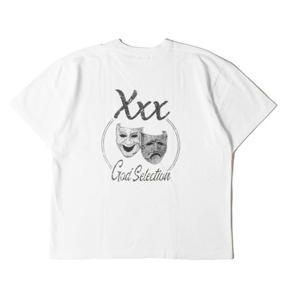 24SS ツーフェイスマスク グラフィック ヘビー ポケット Tシャツ