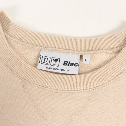 ビッグエンブレム刺繍 リバースウィーブ スウェット