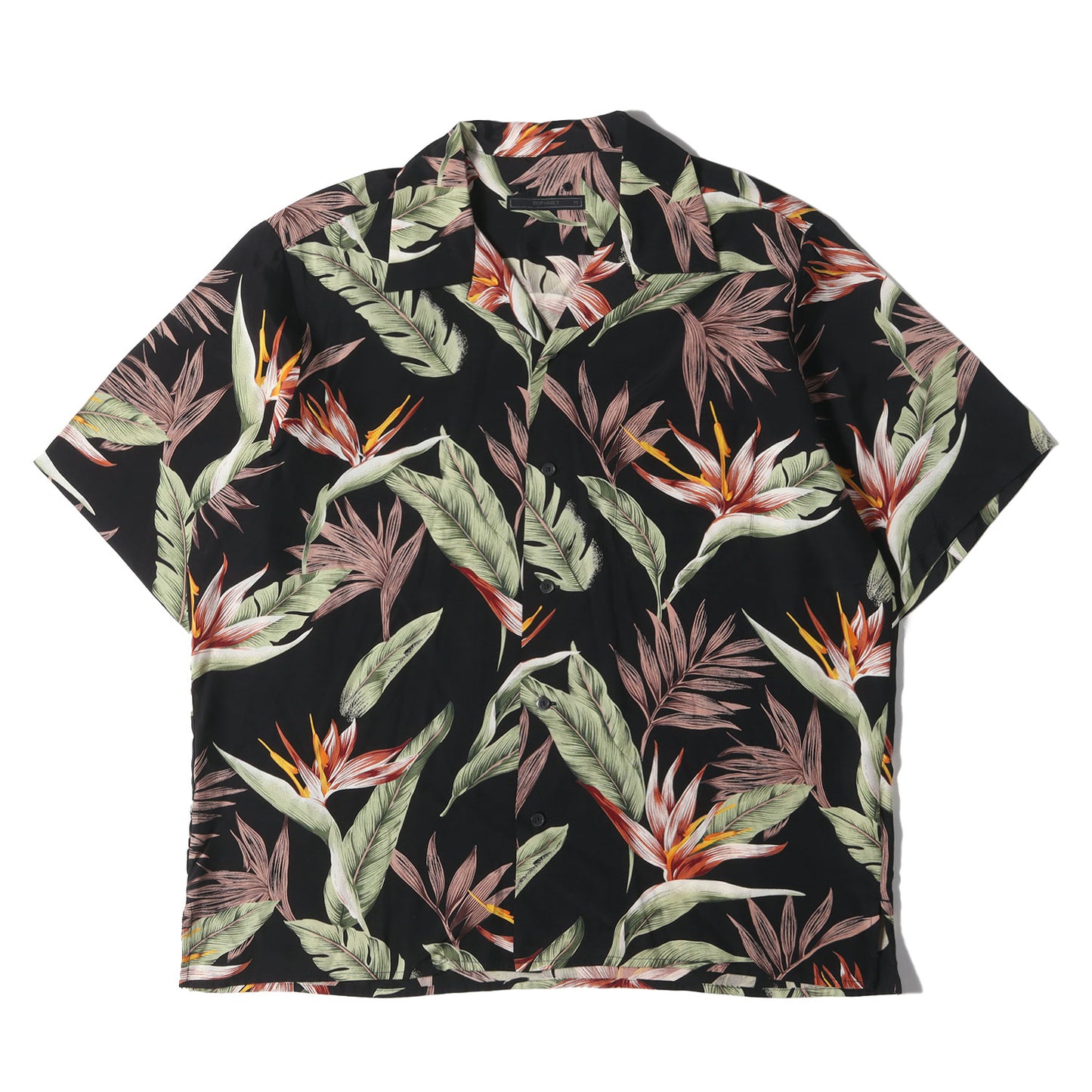 22SS フラワー柄 レーヨン アロハシャツ(S/S ALOHA SHIRT)