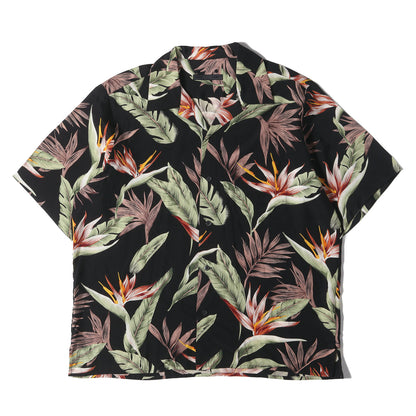 22SS フラワー柄 レーヨン アロハシャツ(S/S ALOHA SHIRT)