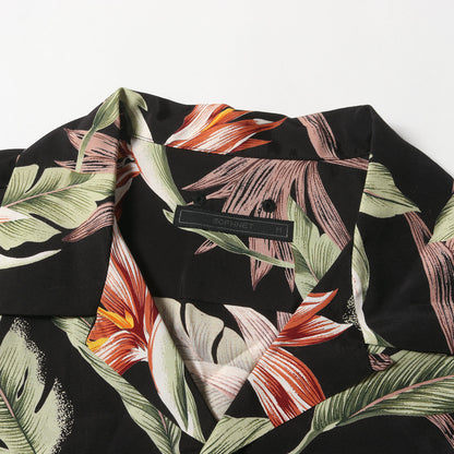 22SS フラワー柄 レーヨン アロハシャツ(S/S ALOHA SHIRT)