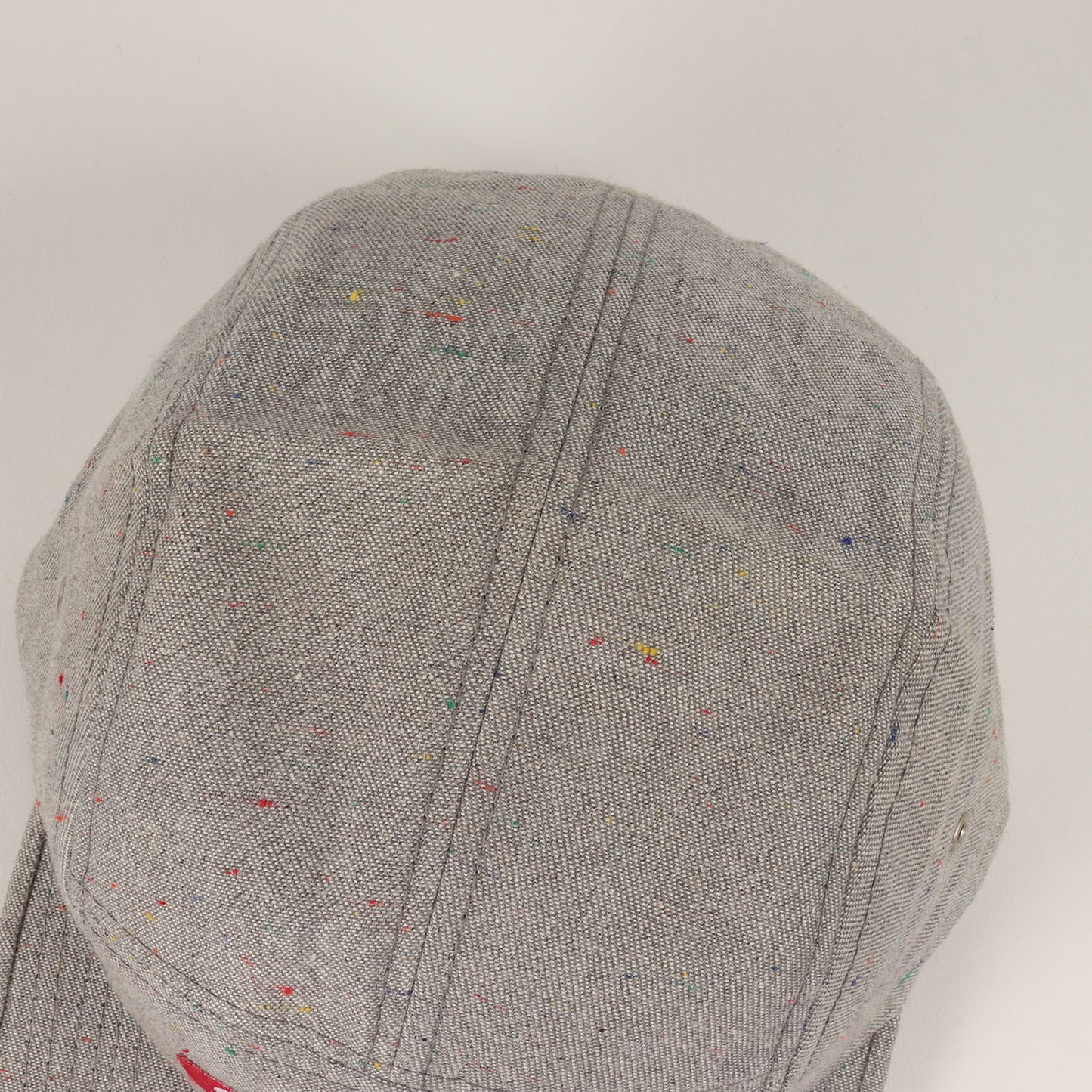 カラーネップ キャンバス BOXロゴ キャンプキャップ(Camp Cap)