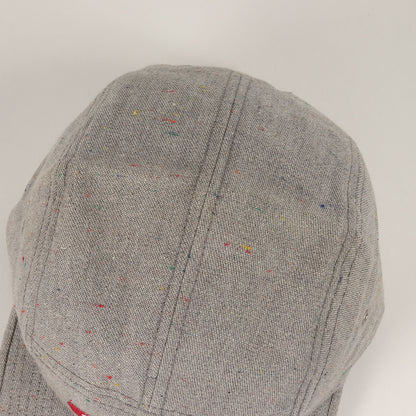 カラーネップ キャンバス BOXロゴ キャンプキャップ(Camp Cap)
