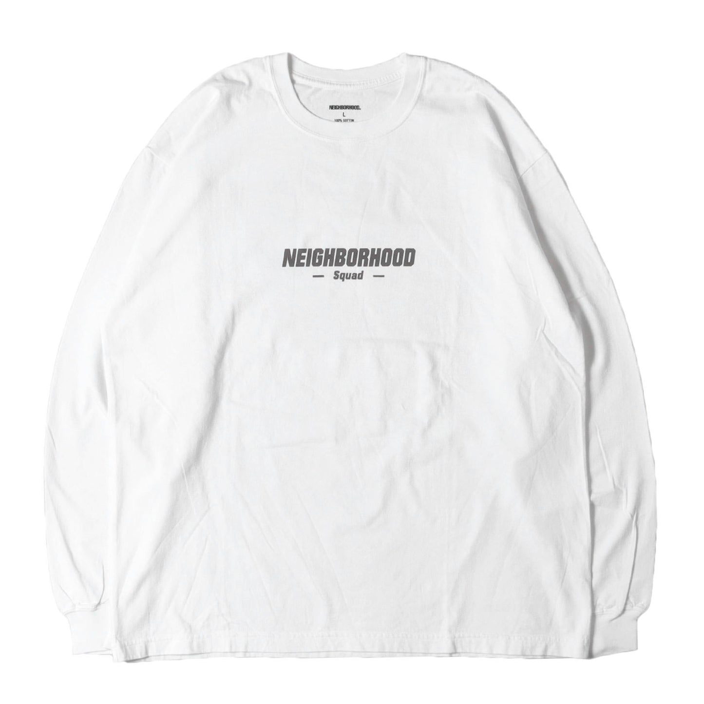 23AW リフレクターロゴ ロングスリーブ Tシャツ