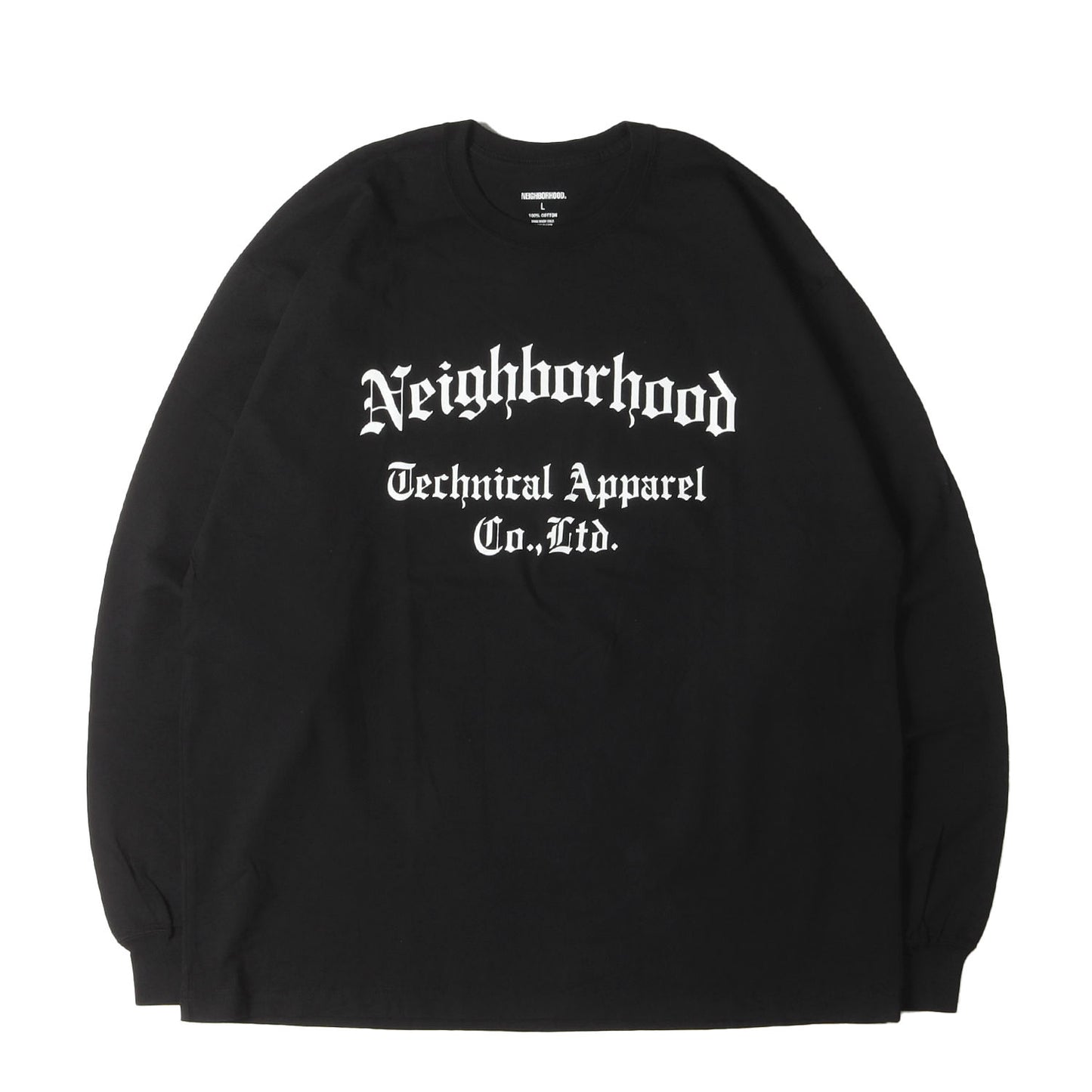 23SS オールドイングリッシュロゴ ロングスリーブ Tシャツ