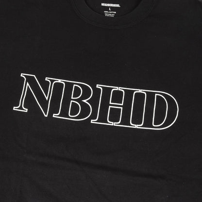 23SS NBHDロゴ ロングスリーブ Tシャツ