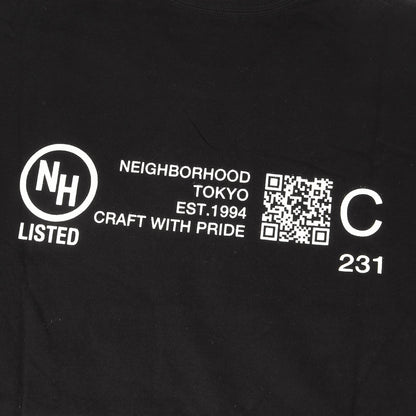 23SS NBHDロゴ ロングスリーブ Tシャツ