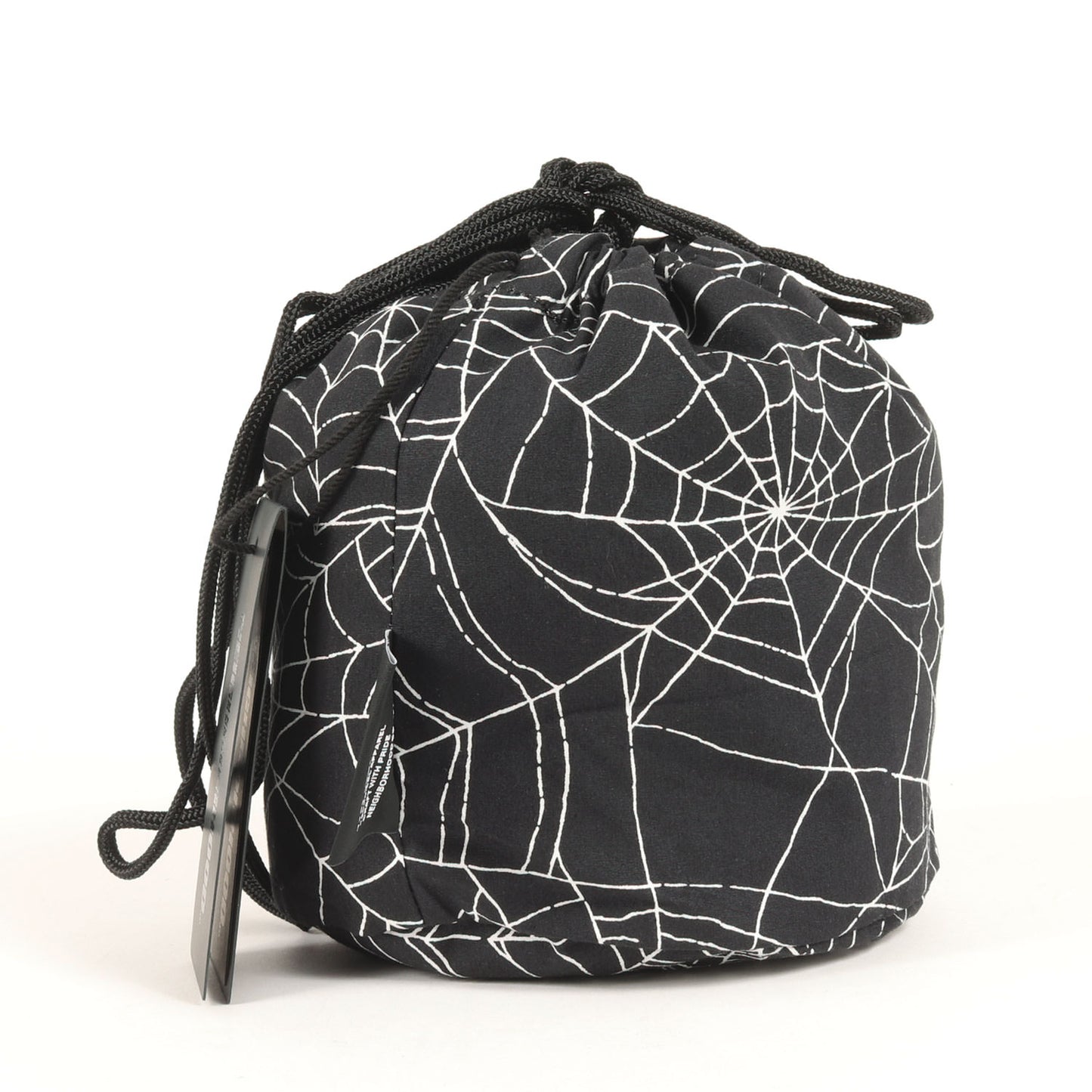 23SS スパイダーウェブ柄 巾着バッグ / ポーチ(SPIDERWEB DRAWSTRING BAG)