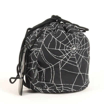 23SS スパイダーウェブ柄 巾着バッグ / ポーチ(SPIDERWEB DRAWSTRING BAG)