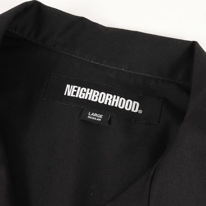 24SS ロゴワッペン付き クラシック ワークシャツ(CLASSIC WORK SHIRT LS)