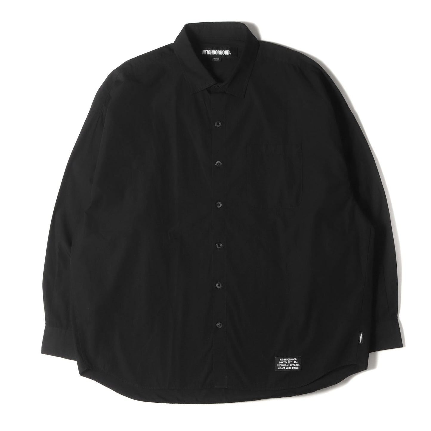 22AW オーバーサイズ コットンブロード シャツ(OVER SH LS.CO)
