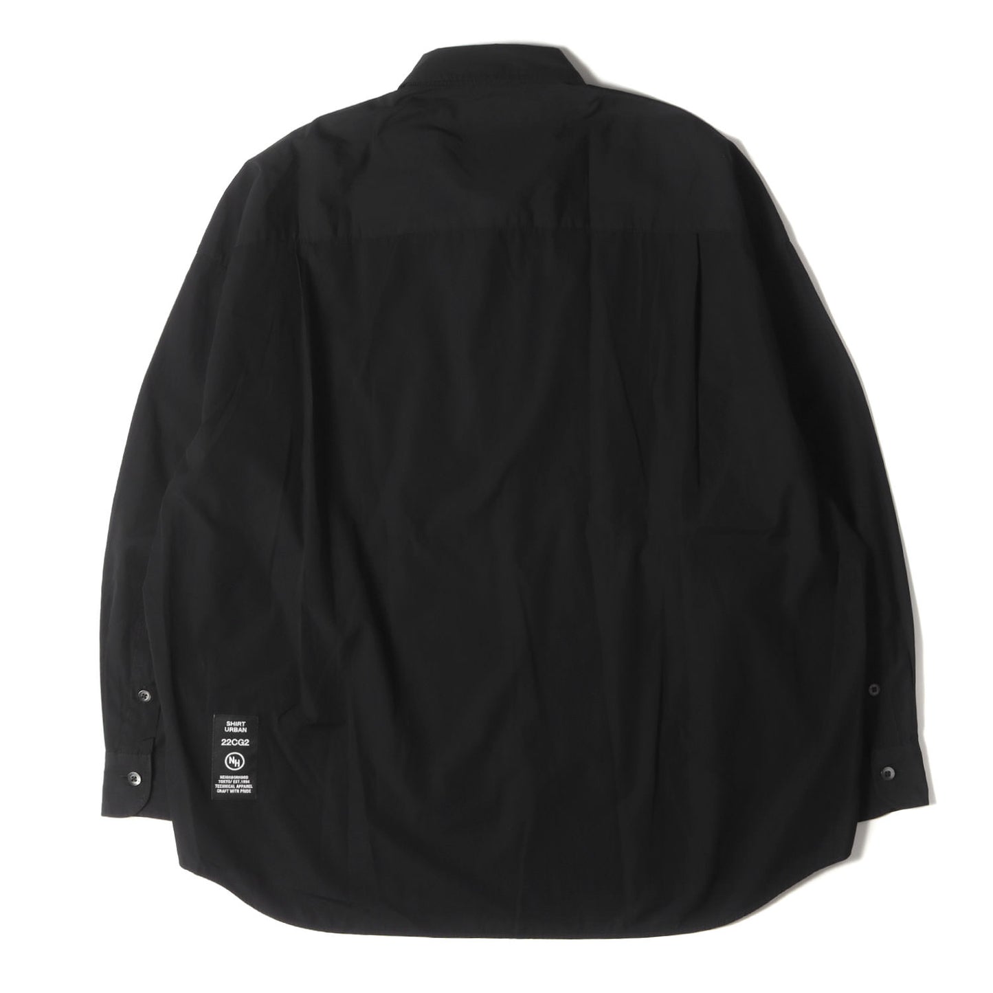 22AW オーバーサイズ コットンブロード シャツ(OVER SH LS.CO)