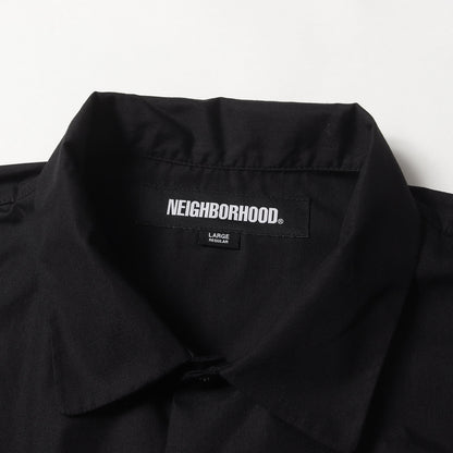 24SS ワッペン付き オープンカラーシャツ ワーク 半袖シャツ(CLASSIC WORK SHIRT SS)
