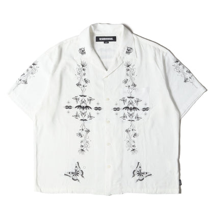 24SS ×Dr.Woo タトゥーアート レーヨン アロハシャツ(HAWAIIAN SHIRT SS)