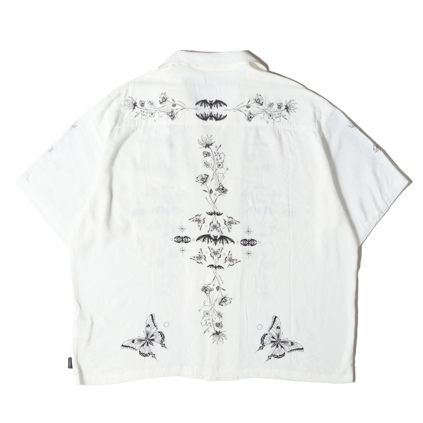 24SS ×Dr.Woo タトゥーアート レーヨン アロハシャツ(HAWAIIAN SHIRT SS)