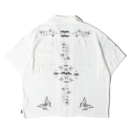 24SS ×Dr.Woo タトゥーアート レーヨン アロハシャツ(HAWAIIAN SHIRT SS)