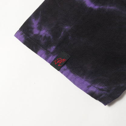 20SS ×GRAMICCI タイダイ染め コーデュロイ 半袖シャツ(NHGM. DYE / C-SHIRT. SS)
