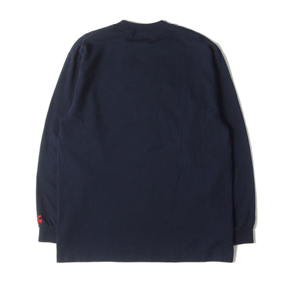 23SS フラワー刺繍 ロングスリーブ Tシャツ(T-SHIRT L/S E-POPPY)