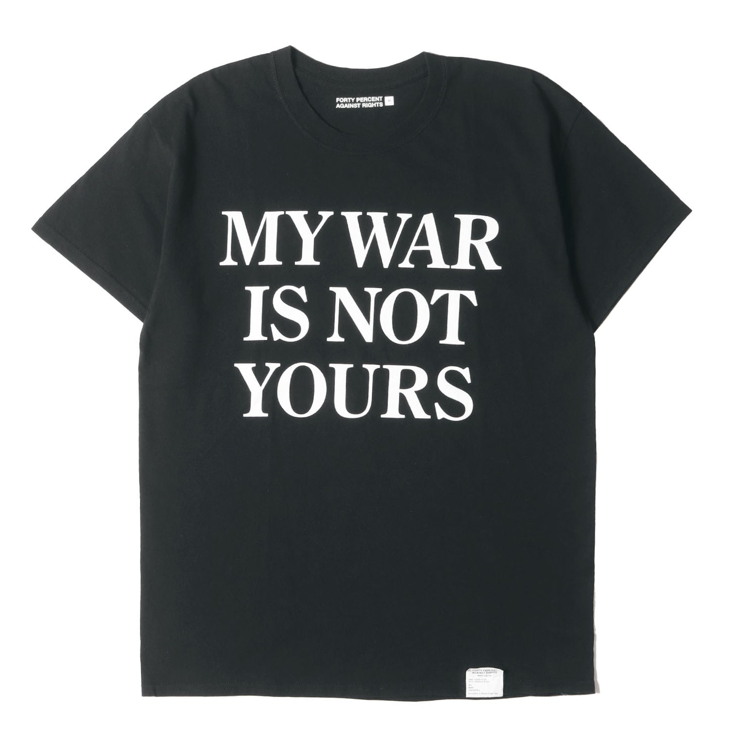 メッセージロゴ クルーネック Tシャツ