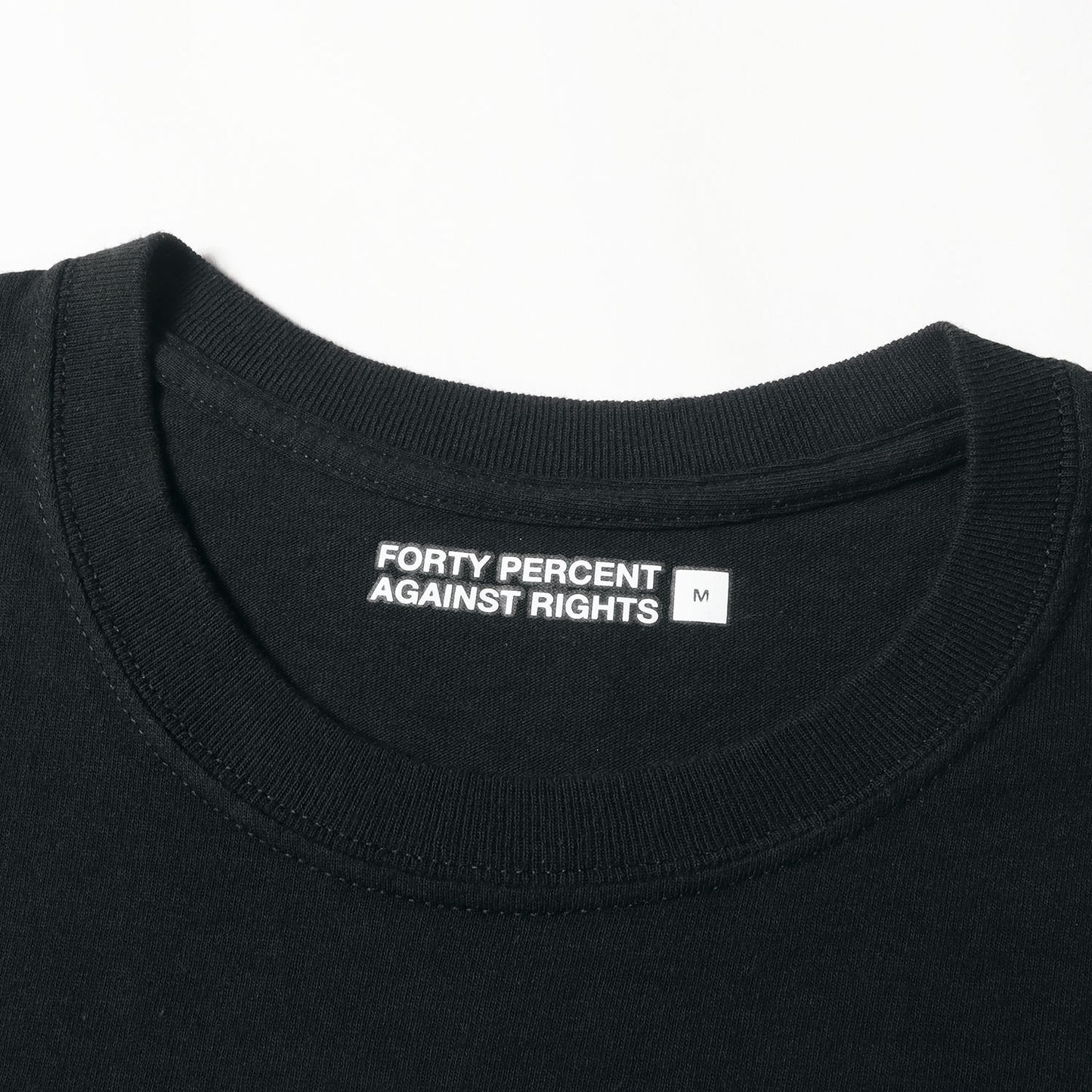 メッセージロゴ クルーネック Tシャツ