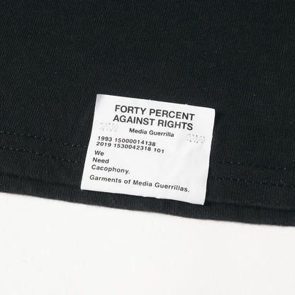 メッセージロゴ クルーネック Tシャツ