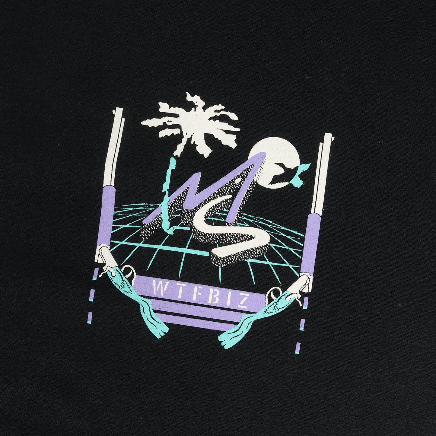 グラフィック ロングスリーブ Tシャツ