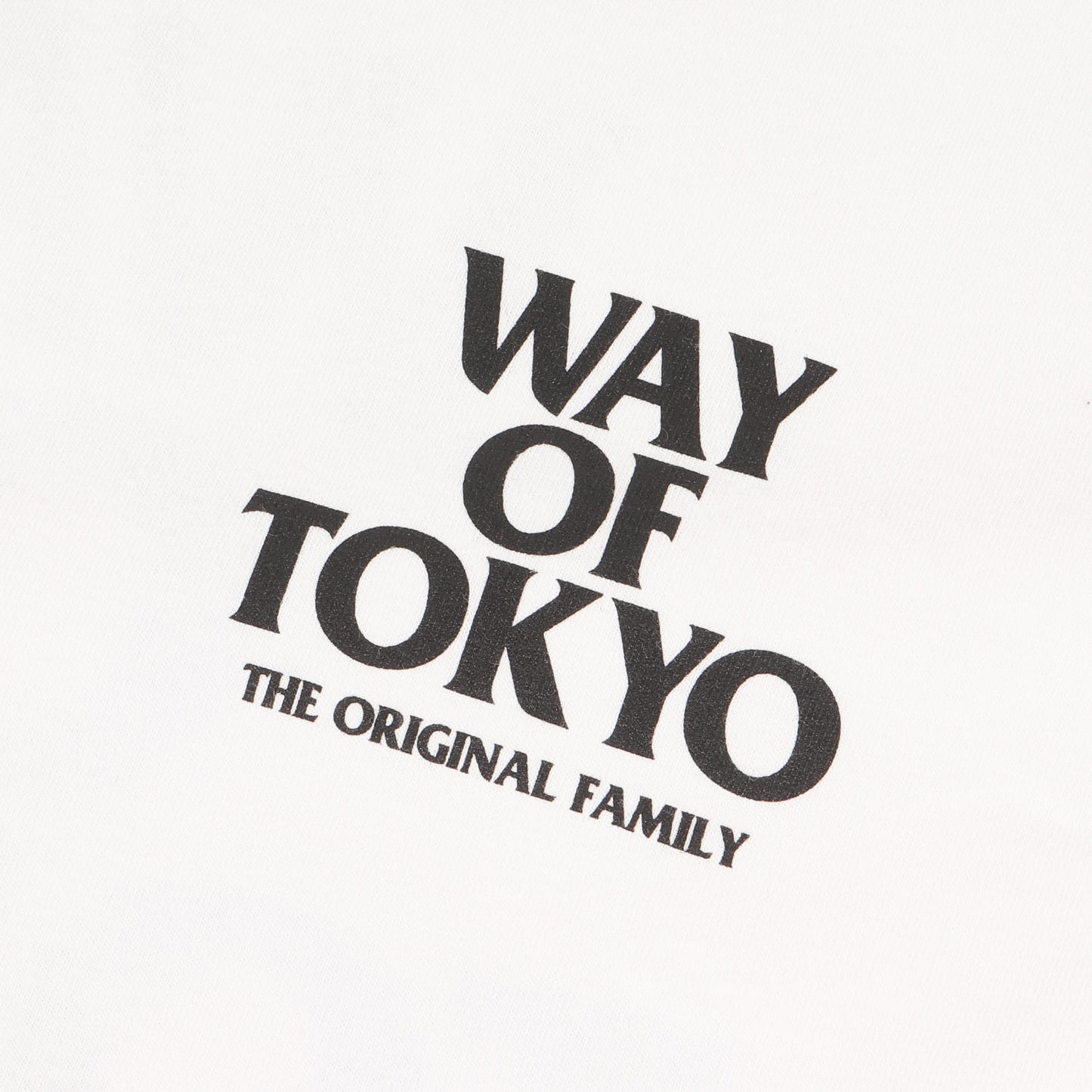 WAY OF TOKYOロゴ クルーネック Tシャツ