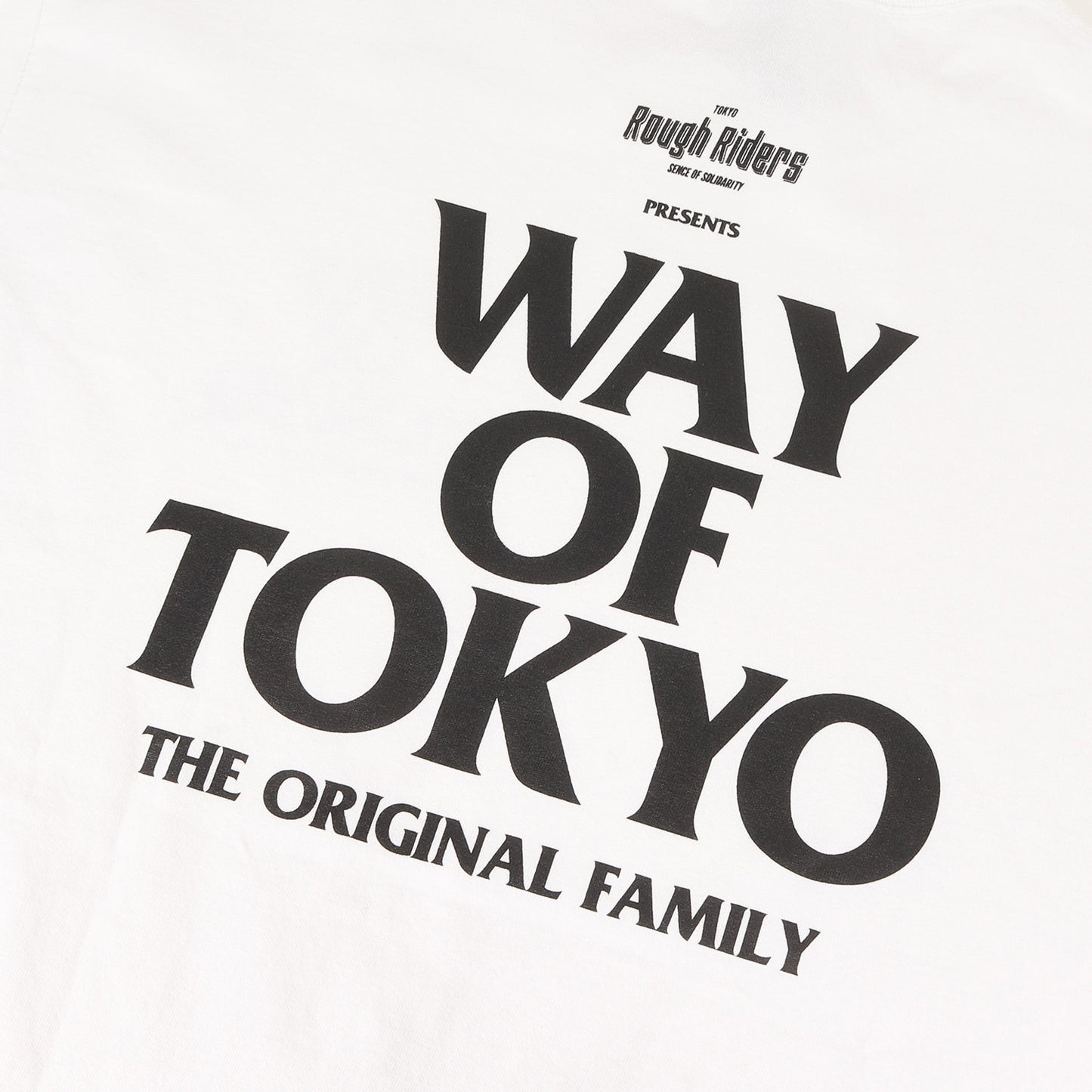 WAY OF TOKYOロゴ クルーネック Tシャツ