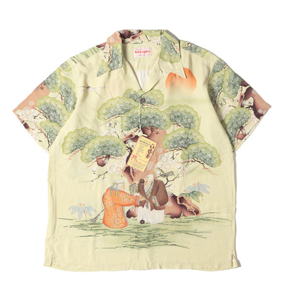 2024年 初売りアイテム 高砂柄 レーヨン アロハシャツ(HALE ALOHA実名復刻 / SPECIAL EDITION)