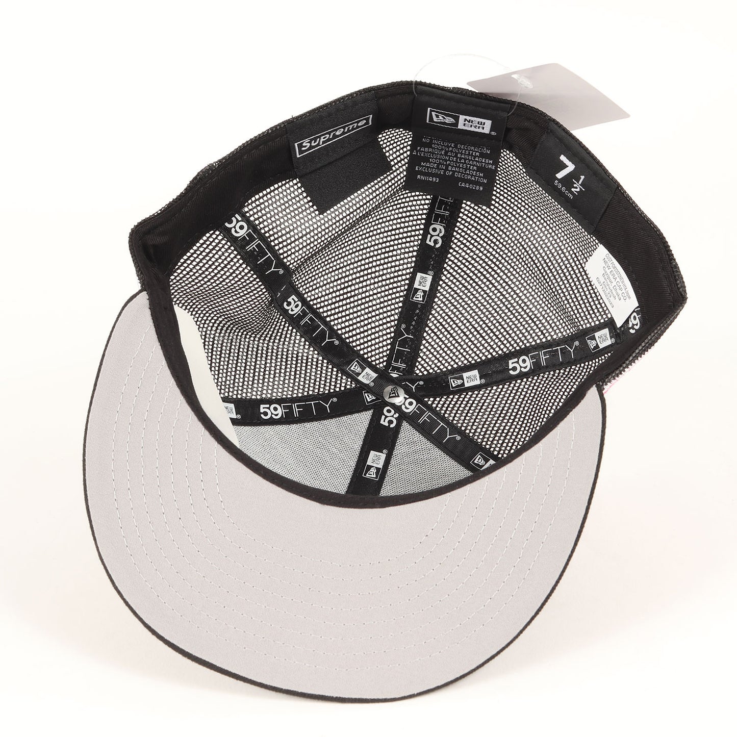 24SS ×NEW ERA BOXロゴ ベースボール メッシュキャップ(Box Logo Mesh Back New Era)