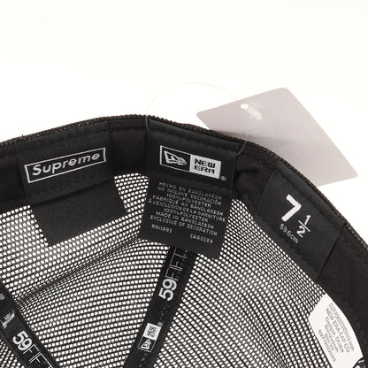 24SS ×NEW ERA BOXロゴ ベースボール メッシュキャップ(Box Logo Mesh Back New Era)