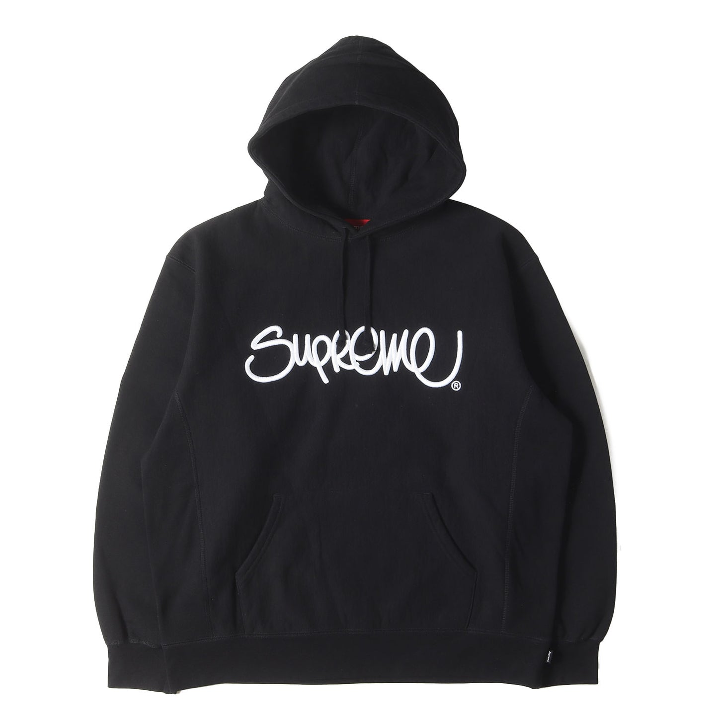 22SS ハンドスタイル ロゴ スウェットパーカー(Raised Handstyle Hooded Sweatshirt)