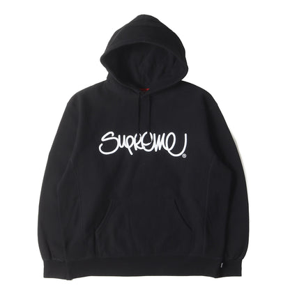 22SS ハンドスタイル ロゴ スウェットパーカー(Raised Handstyle Hooded Sweatshirt)
